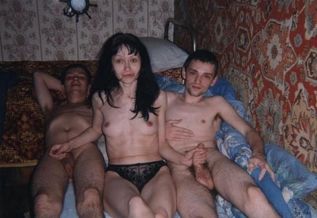 Секс втроем по-русски 11 фотография